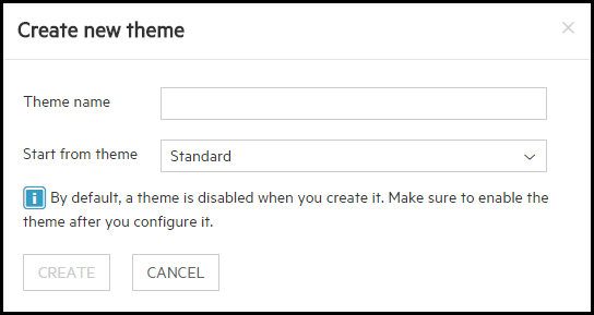 Create new theme