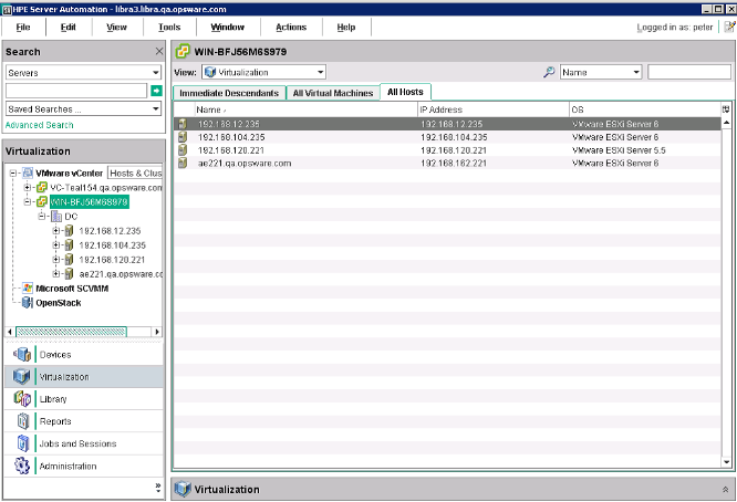 EESXi Managed Server