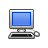 Desktop computer icon