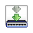 Network connection hub icon