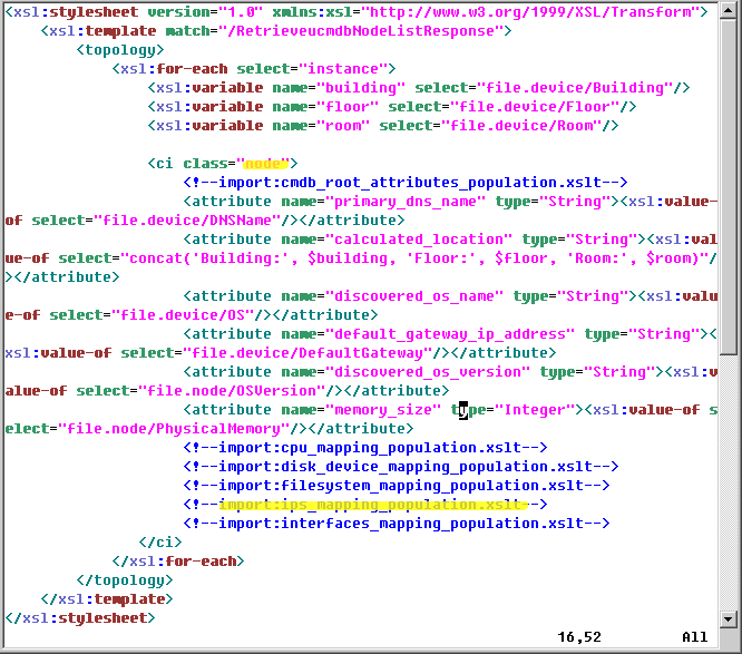 How To Map The Ci Type S Attributes To Web Service Fields