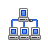 Network components icon