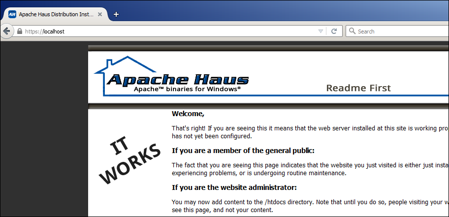setting up apache tomcat 8 localhost