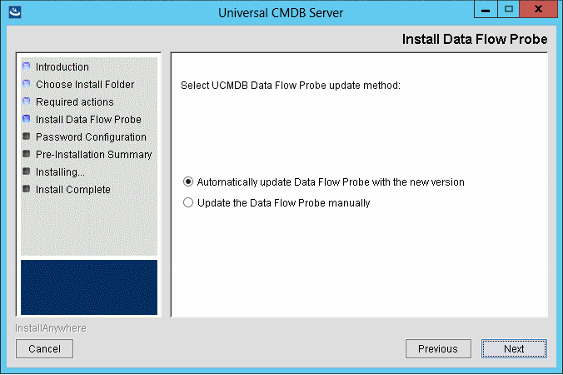 hp ucmdb installer user interface mode not supported
