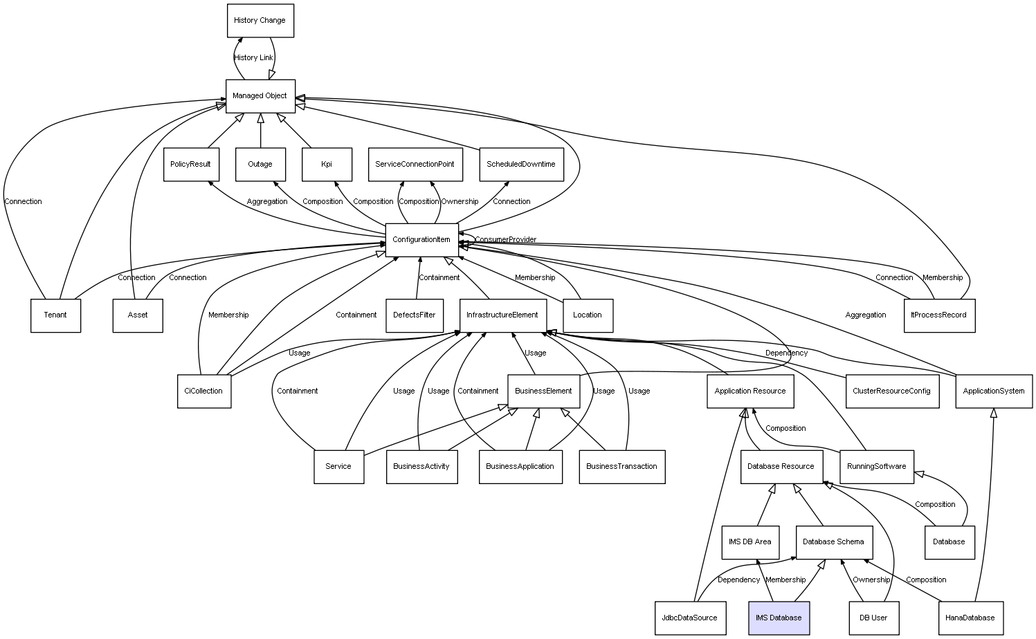 CI Class IMS Database