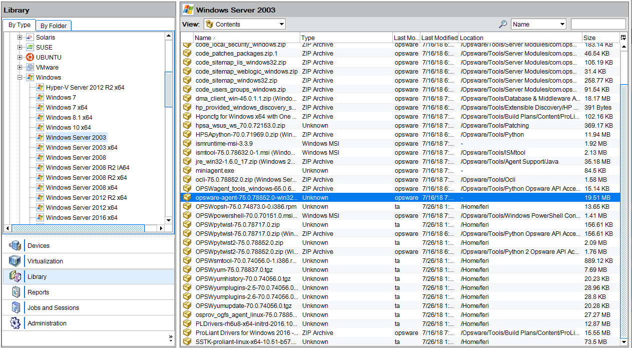 Install an SA Agent using the CLI - Server Automation